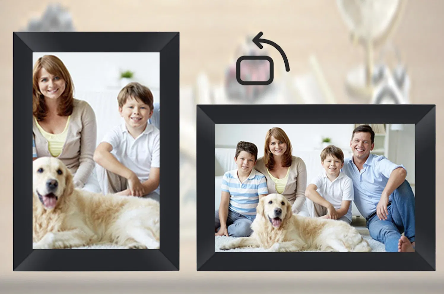 10.1 Inch 32GB Memory Frameo Cloud Photo Frame WiFi Digital Photo Frame