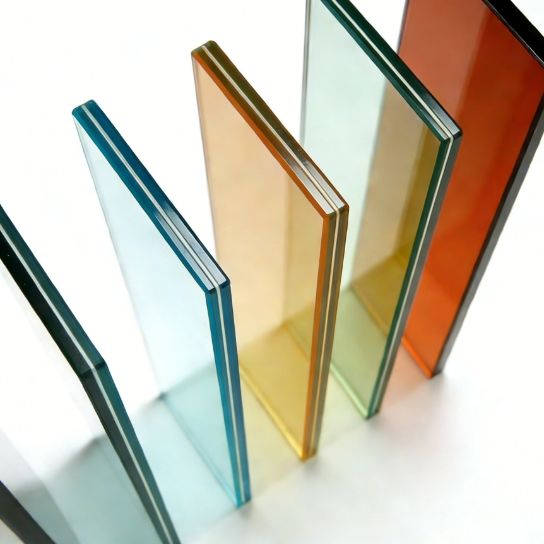 Soundproof and Heat-Insulating Laminated/Sandwich Tinted Glass, Double-Layered, Explosion-Proof