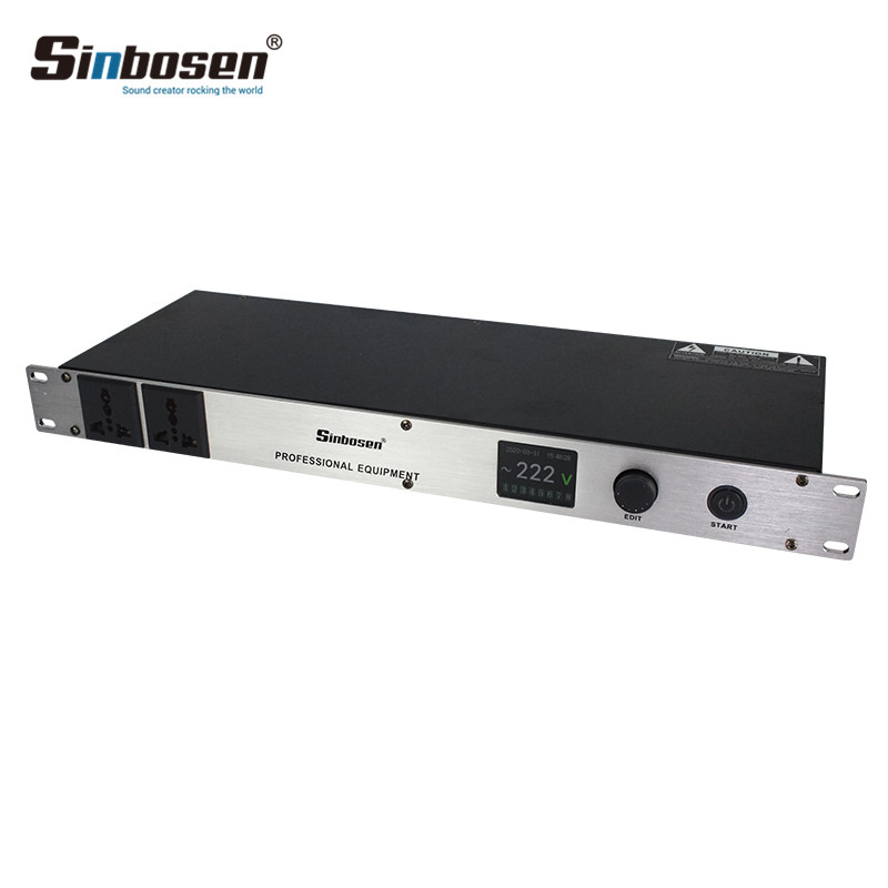 Digital Audio Processor DSP Professional as-01 8 +2 Channels Power Sequence Controller