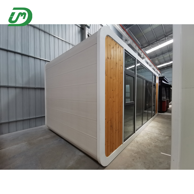 2024 Customized Metal Cladding Board One People Living Apple Cabin