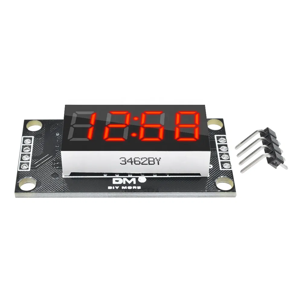 4 Digit 7 Segment LED Digital Timer Display Module Green Color