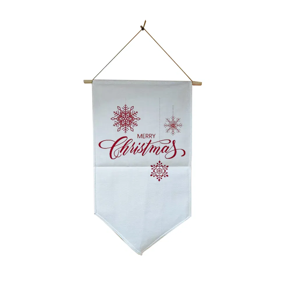 Heat Sublimation Linen Door Flag Pendant: Customizable Patterns