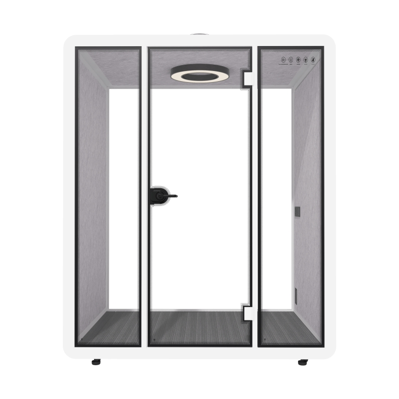 Phone Booth Pod for Universities with High Density Panels and Energy Efficient Lights