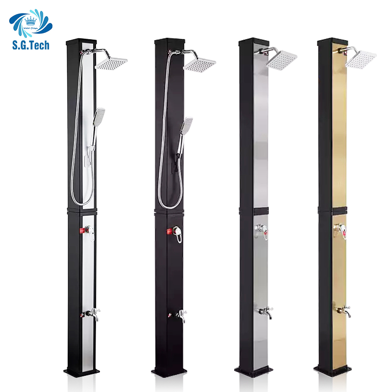 Water Crown Durable Stainless Steel Pool Shower System