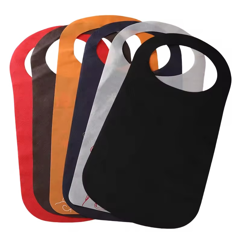2024 Non-Woven Disposable Aprons Oil-Proof Hot Pot Barbecue Apron