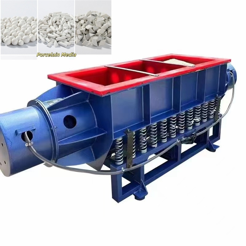 Tub Vibratory Finishing Machine with Sound Proof Cover