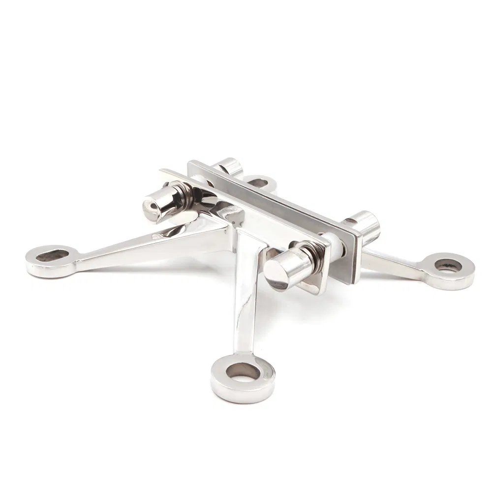 Hot Selling Hotel Outdoor Staircase Guardrail Glass Special Accessory Glass Spider