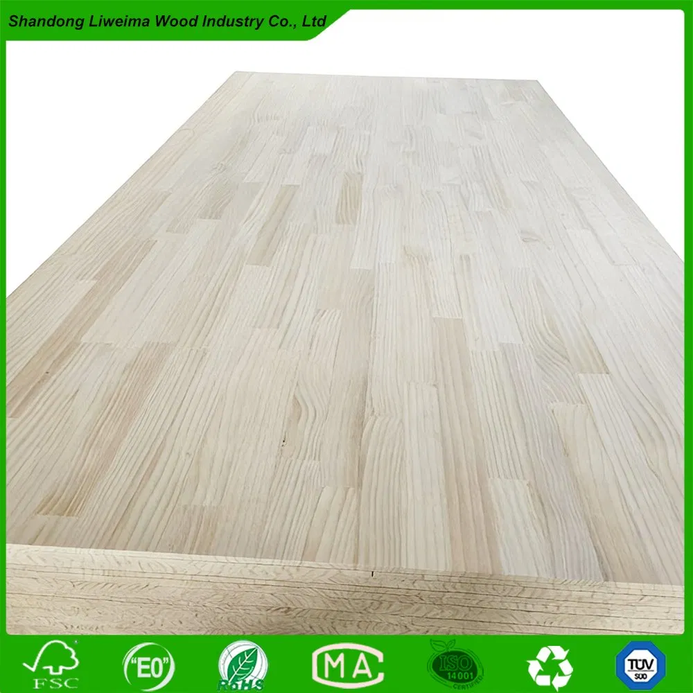 Wholesale High Quality Paulownia/Pine/Poplar/Cedar/Birch/Oak Solid Wood Edge Glued Boards