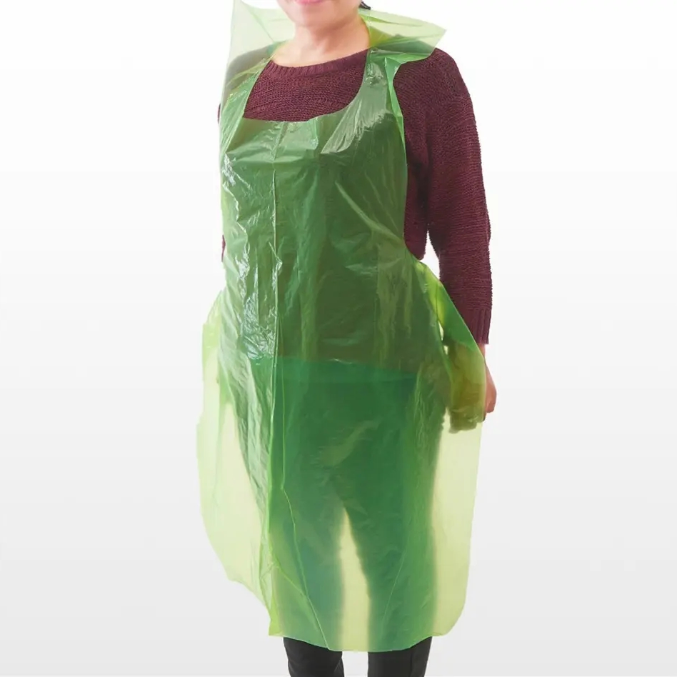 New Design Disposable Medical Protective Safety Durable PE Apron