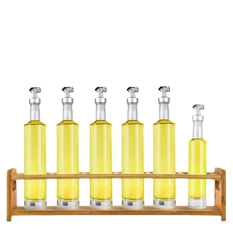 250ml 500ml Kitchen Transparent Empty Olive Oil Bottle Dispenser Bottle for Sale