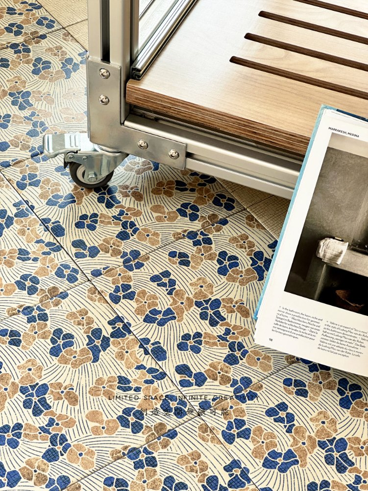 Characteristic Handmade Patterned Ceramic Tiles