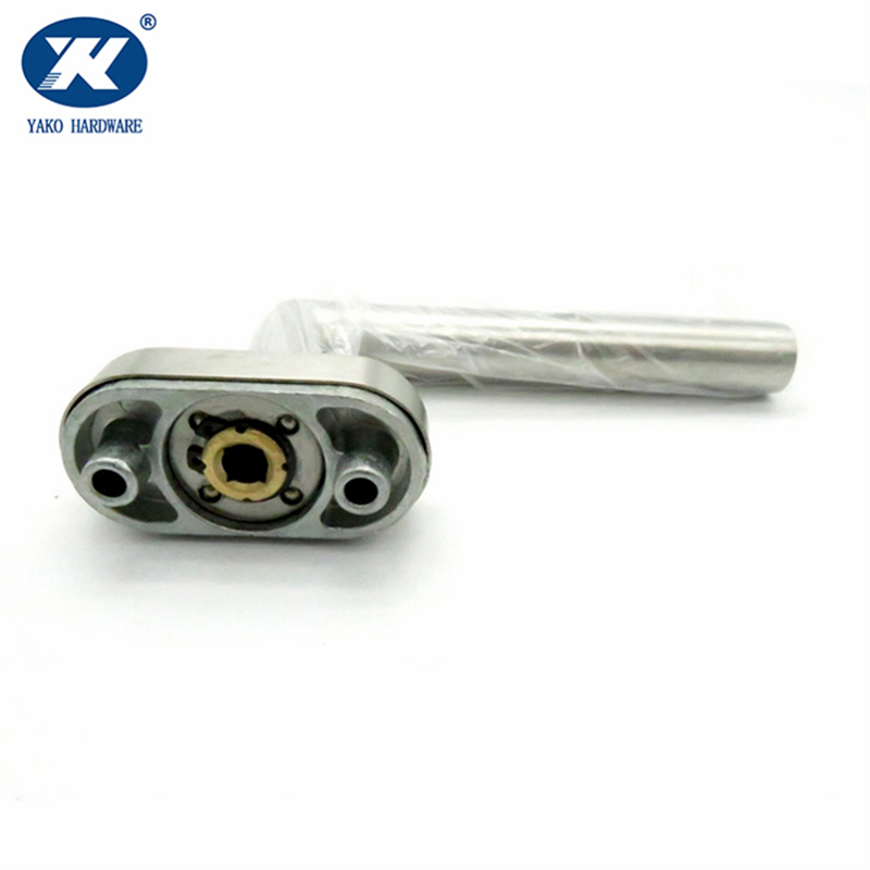 Factory Stainless Steel Doors Tubular Window Handle with Zinc Alloy Base and Brass Head