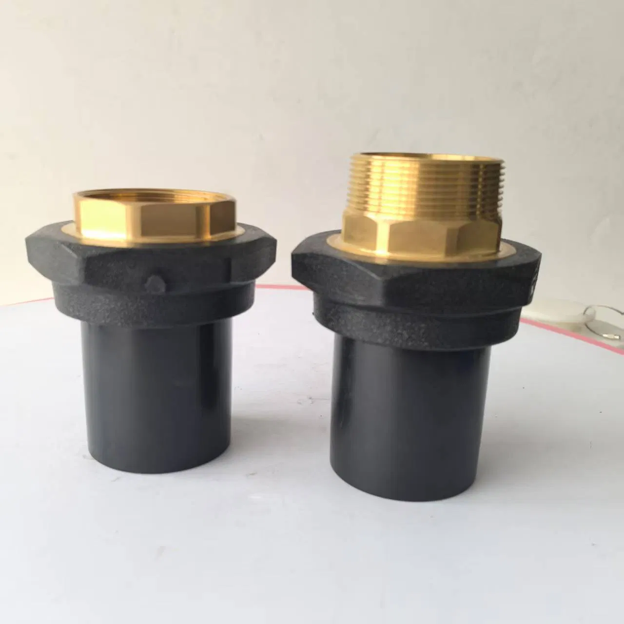 PE Steel Transition Brass Threaded Fittings for Gas and Water Supply