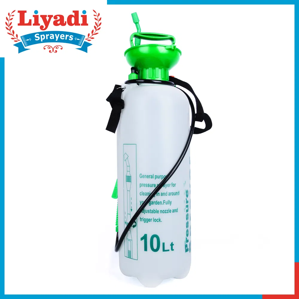 10L Hand PE Pump Pressure Hand Shoulder Sprayer