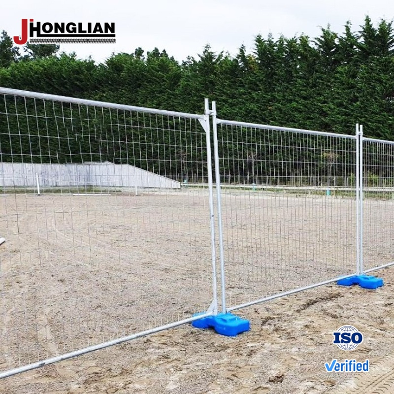 Hot Sale Waterproof Portable Temporary Australia Removable Galvanized Fence