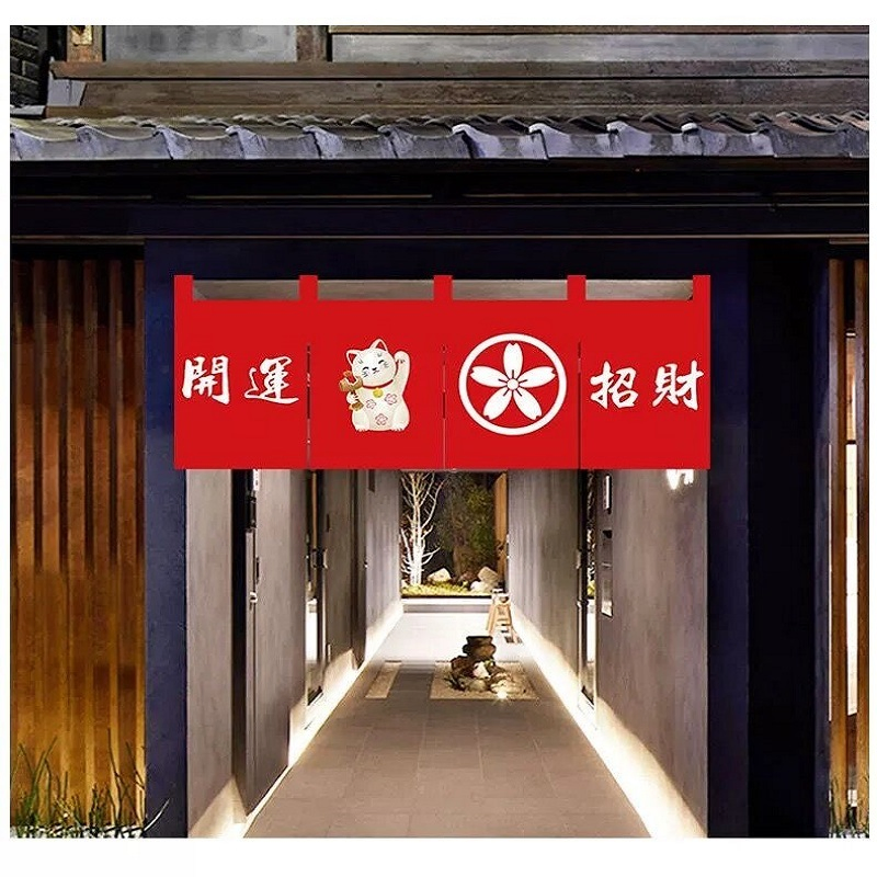 High Quality Half Short Fabric Shower Curtain Home Window Door Curtains