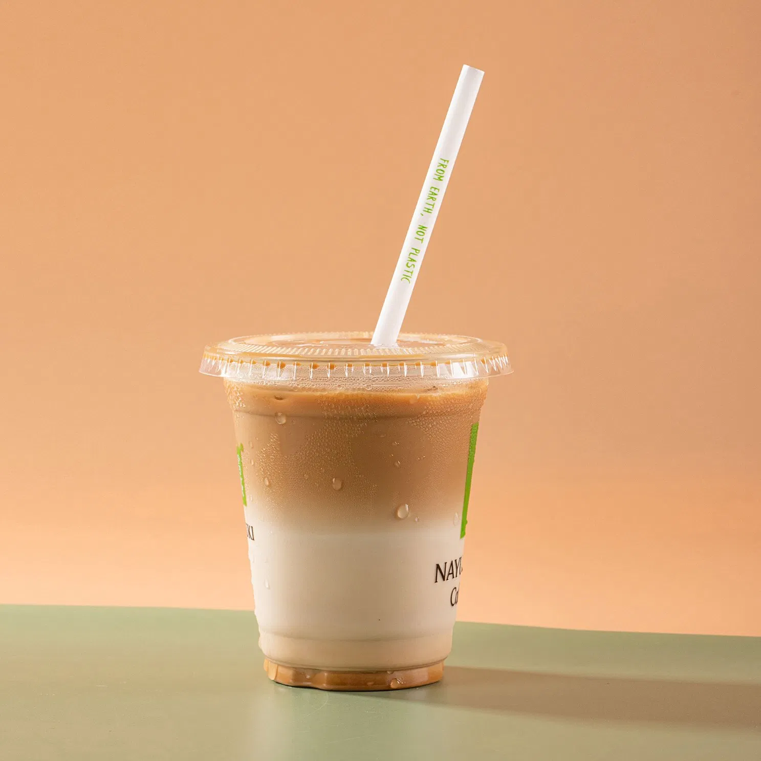 Non-Plastic PLA Straws Biodegradable Straws Size Customization 6mm