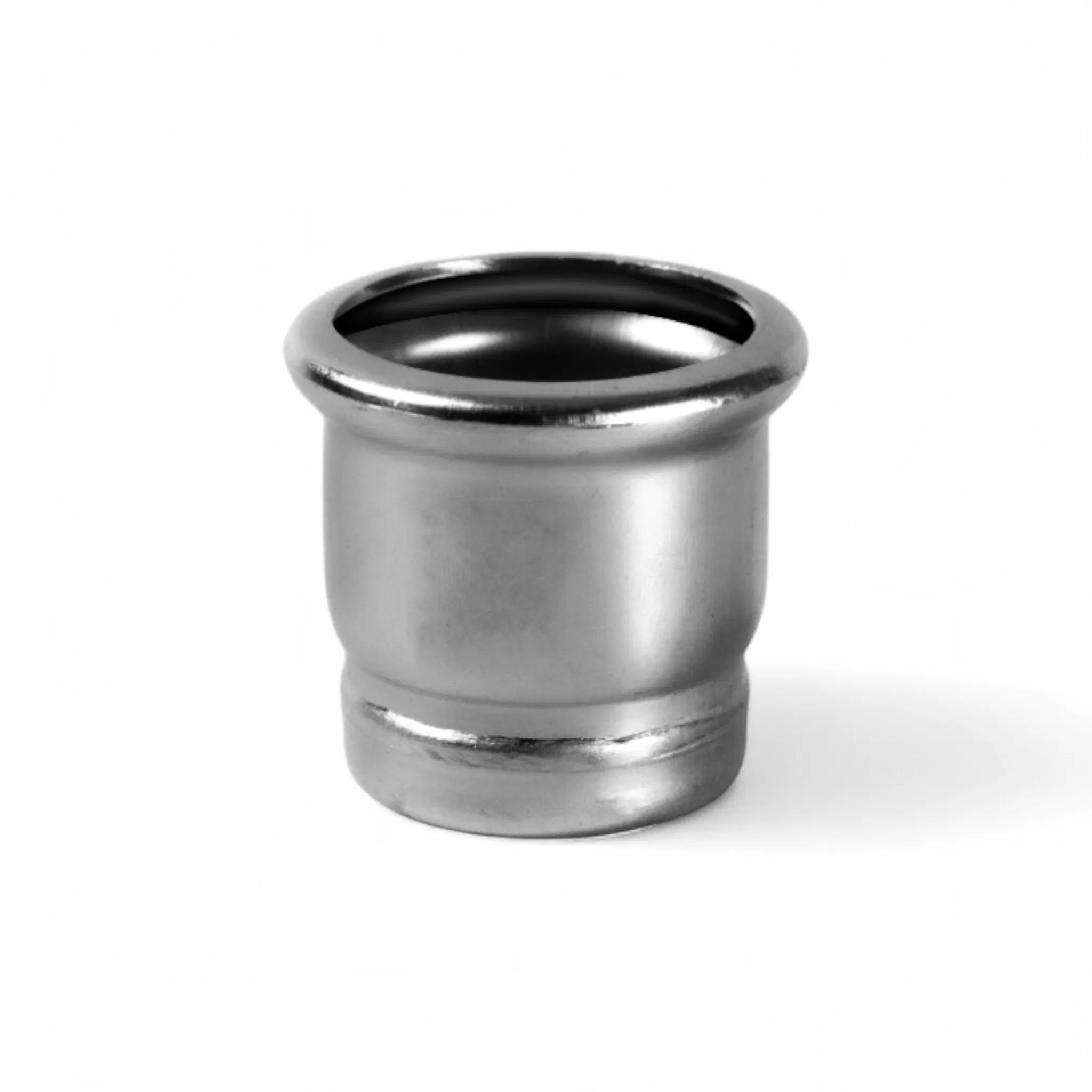 High-Quality 304 316L Stainless Steel Plumbing Fitting Cap Tee Elbow Adapter