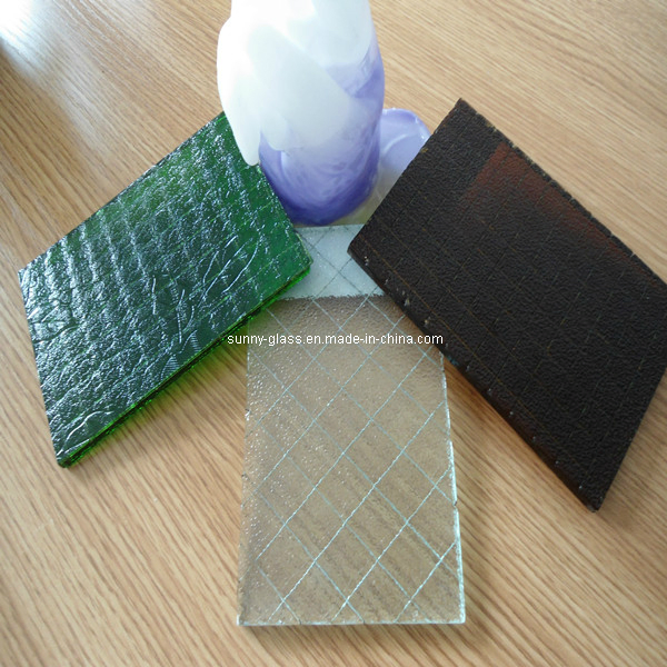 Nashiji Patterned Wired Glass-Fire Proof Safety Glass (6mm 6.5mm)