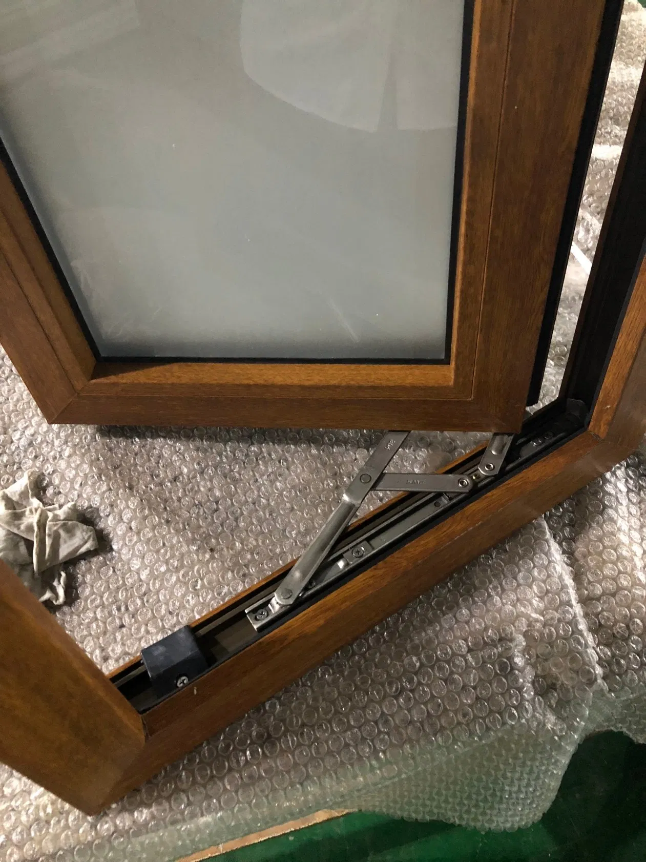 Australia Standard Double Glazed Window for PVC Casement Windows