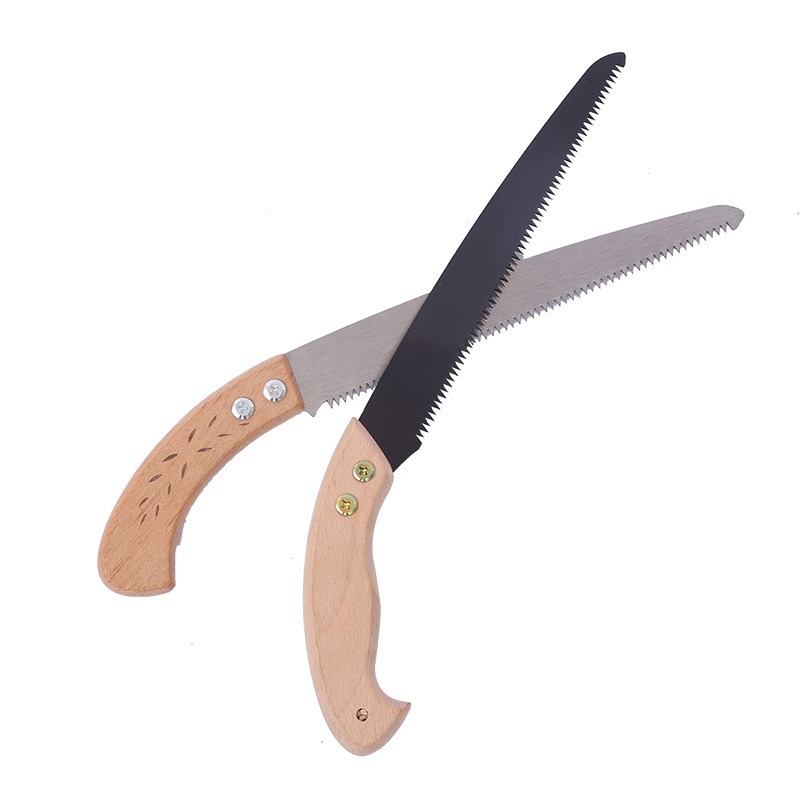 Hautine High Quality Camping Saw with Wood Handle
