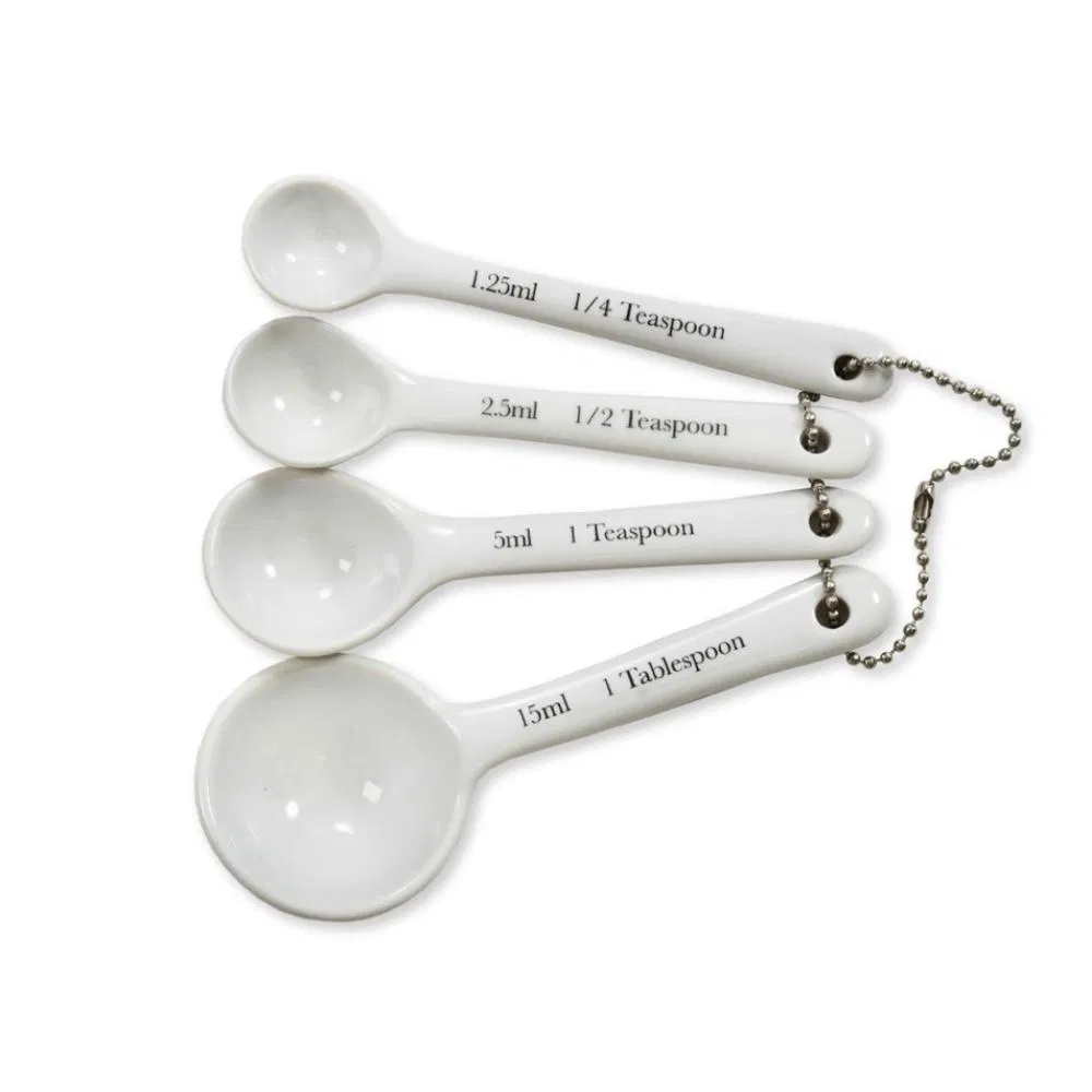 Cute Glazed Ceramic Measuring Tea Spoon