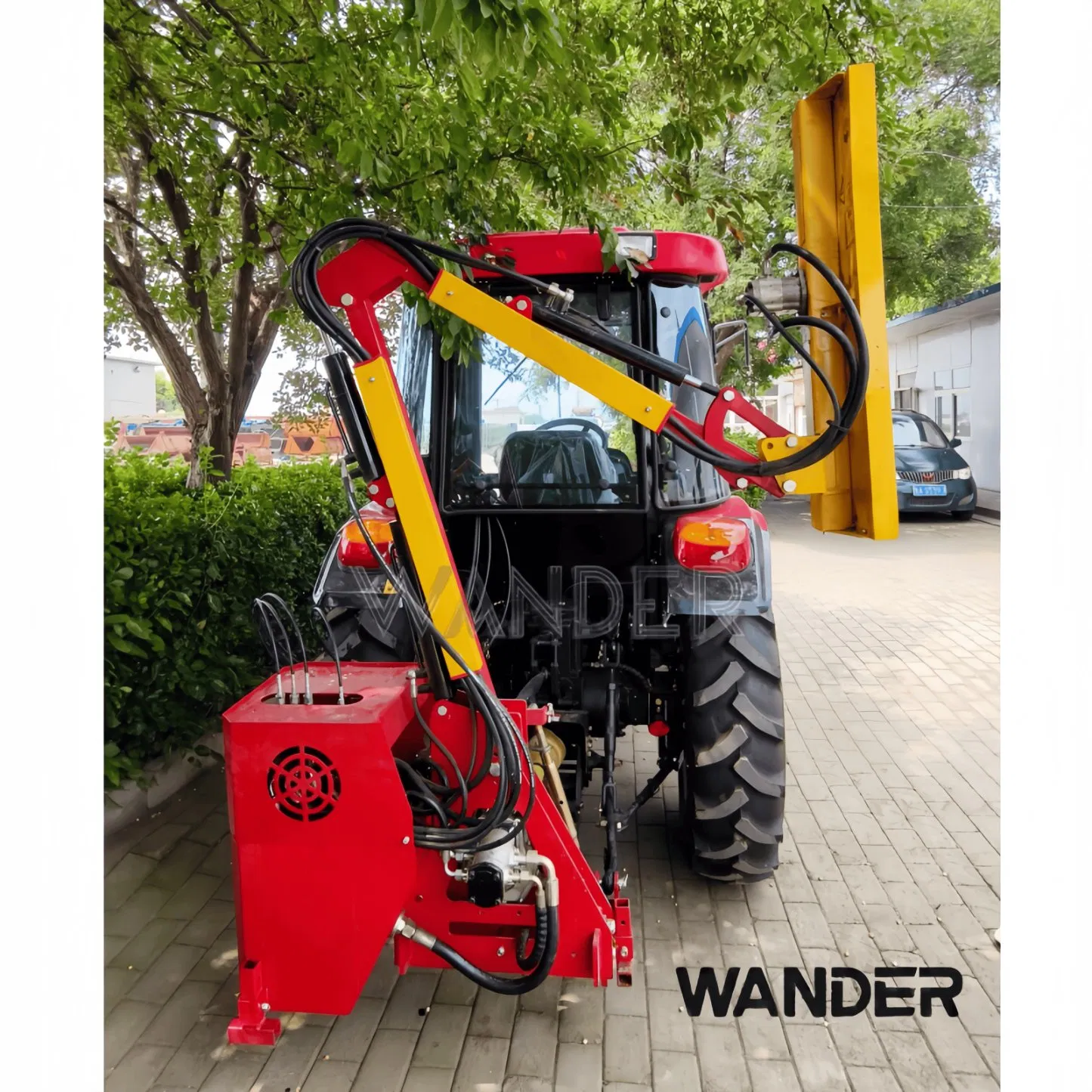 Tractor Rear Mounted Tree Cutting Machine with Circular Saw Blade Arm Trimmer