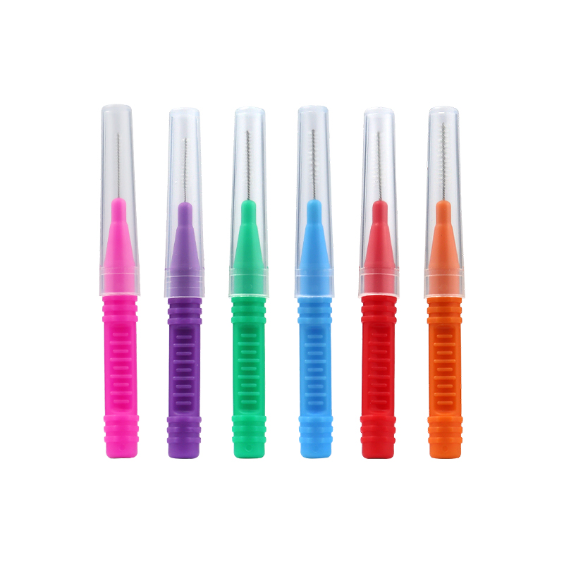 Portable I-Shaped Orthodontic Dental Interdental Brush Oral Care for Adults Brace Cleaner