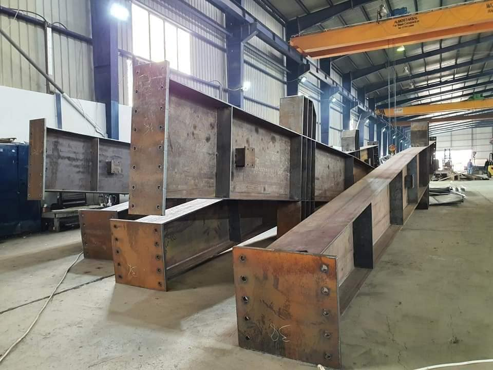 Customized Designed High Quality Columns and Beams Steel Structure