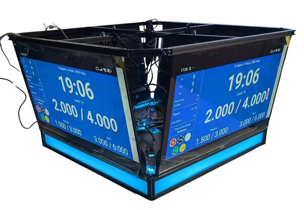 4sides 32inch LCD Screen Indoor Advertising Machine