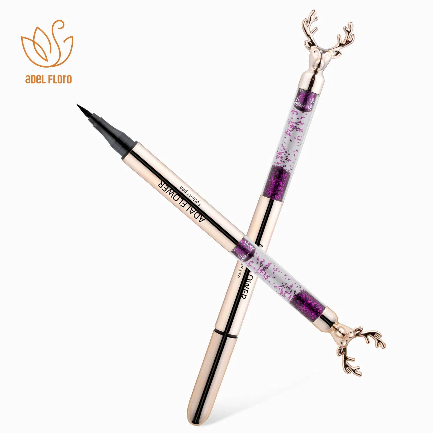 Crystal Best Waterproof Sweat-Proof Smudge Proof Liquid Eyeliner Wholesale Cosmetics Free Sample