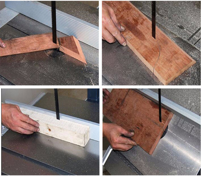 Ленточная пила по дереву вертикальная усиленная