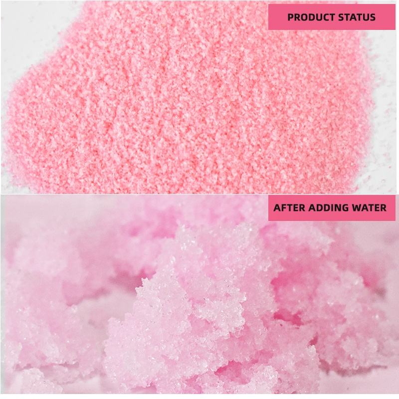 Aixin Cosmetics Foot Care Crystal Jelly Foot SPA Exfoliating Moisturizing Foot Bath Salt Rose Foot Mask