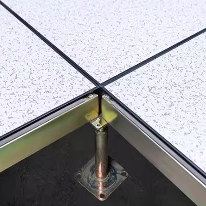 Static-Dissipative Steel-Bordered Chipboard Woodcore Raised Floor System for Electronics Manufacturing