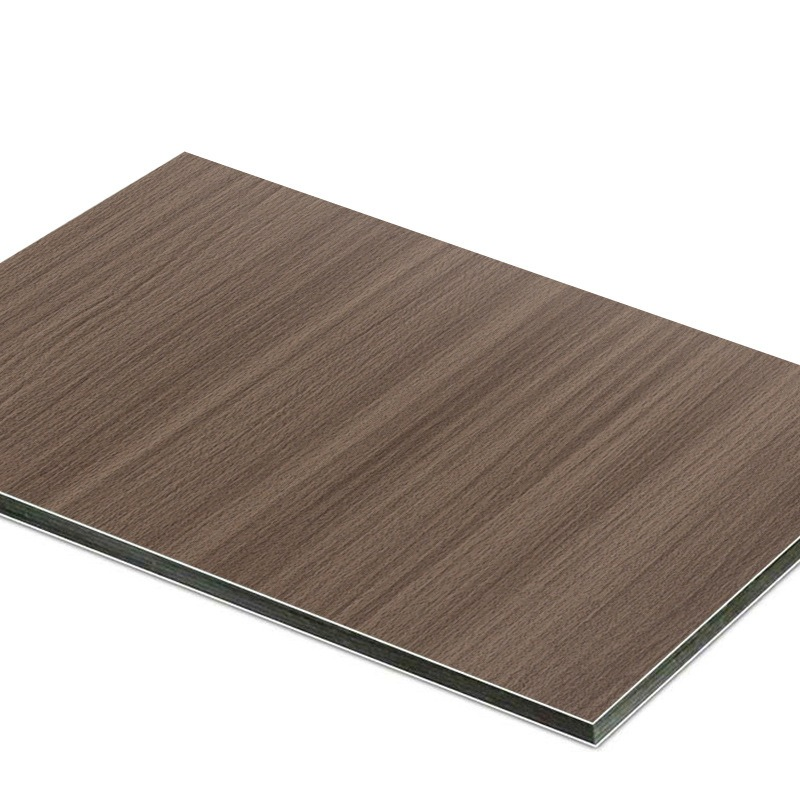 Алюминиевая композитная панель с текстурой дерева