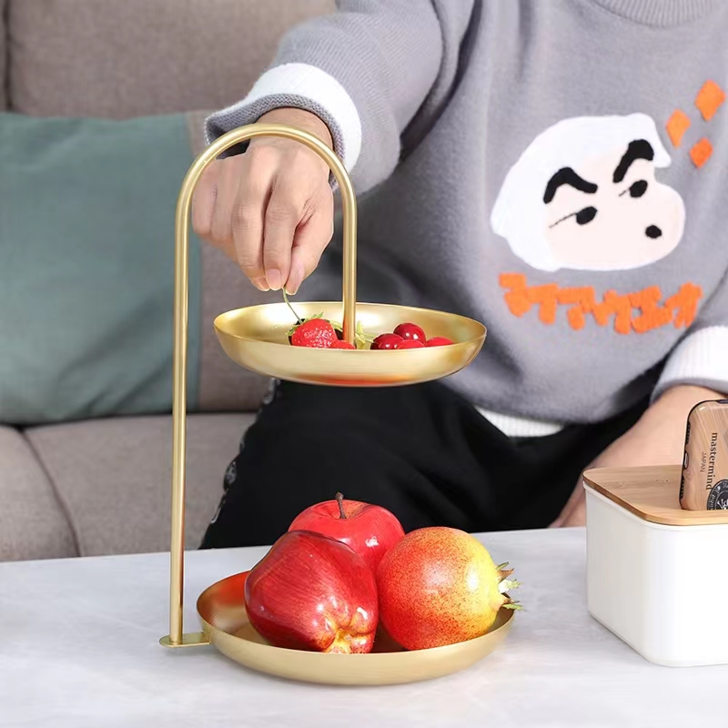 Metal Food Safe Tray for Home Deco Storage and Furniture