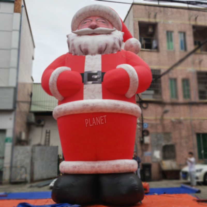 Inflatable Christmas Santa for Christmas Decoration