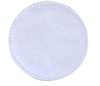 100% Organic Cotton Facial Pads for Gentle Cosmetic Use