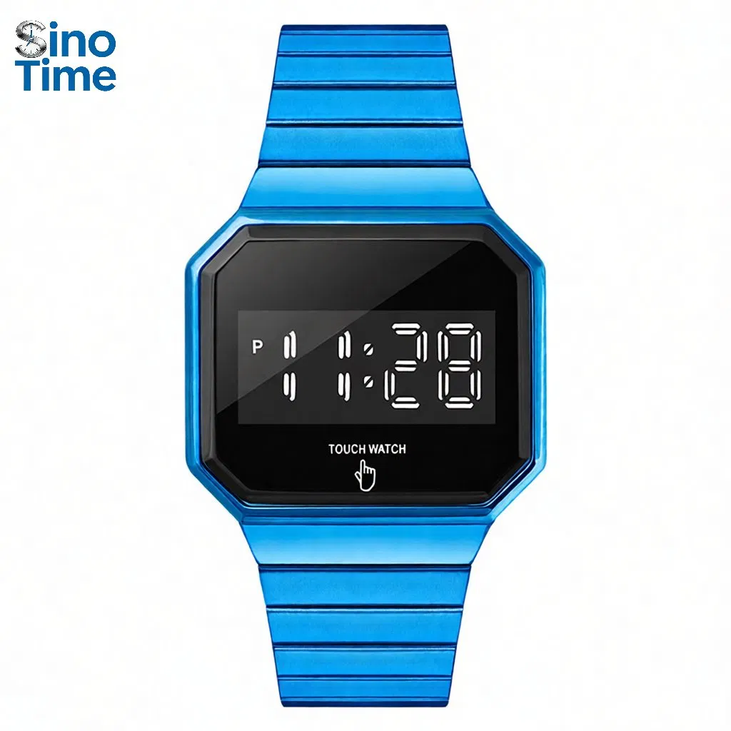 Waterproof LED Touch Screen Day Date Sport Watch