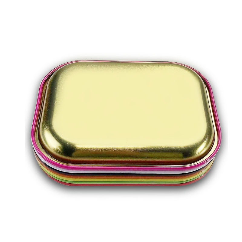 Wholesale Custom Logo Print 18*14cm Metal Tin Trays Food Serving Tray