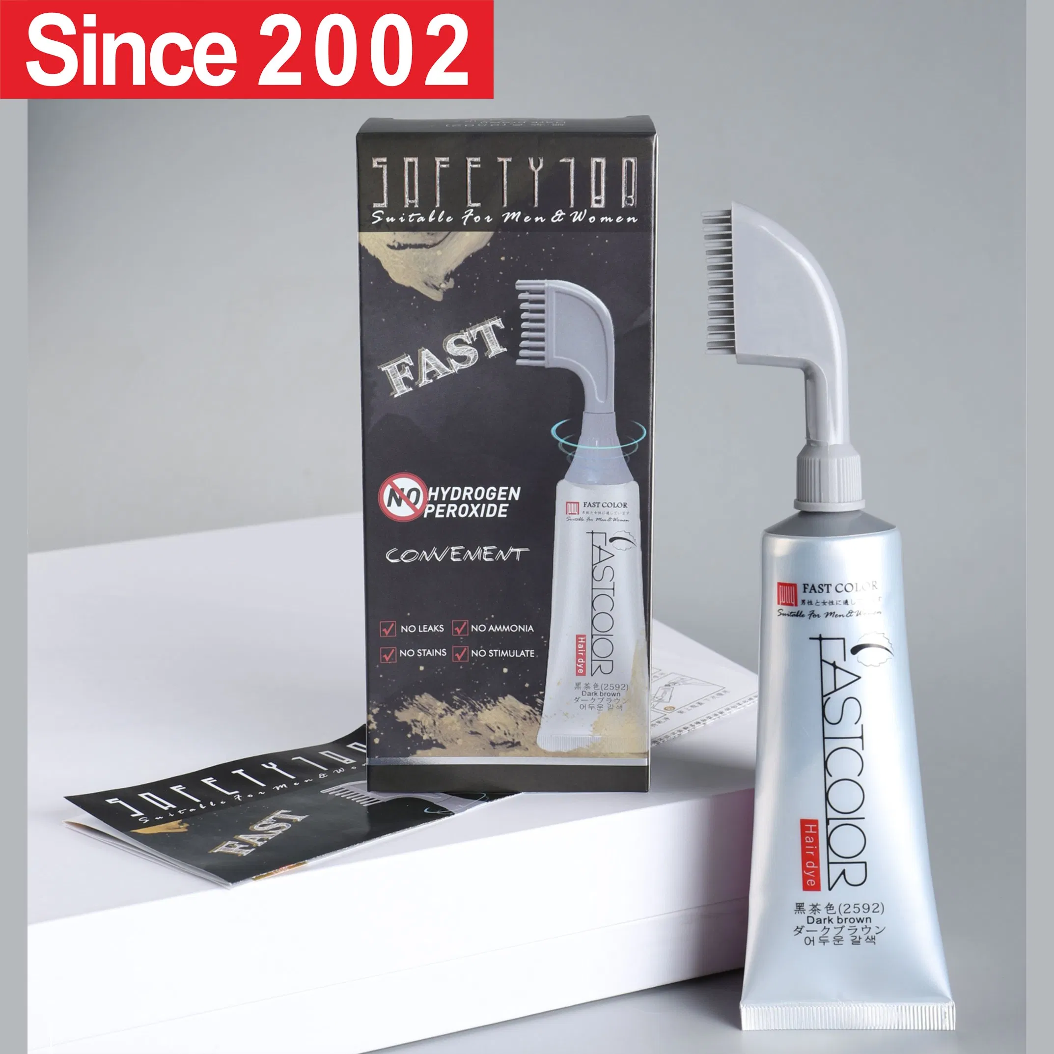 Popular Fast Coloring Hair Dye Hair Color Shampoo