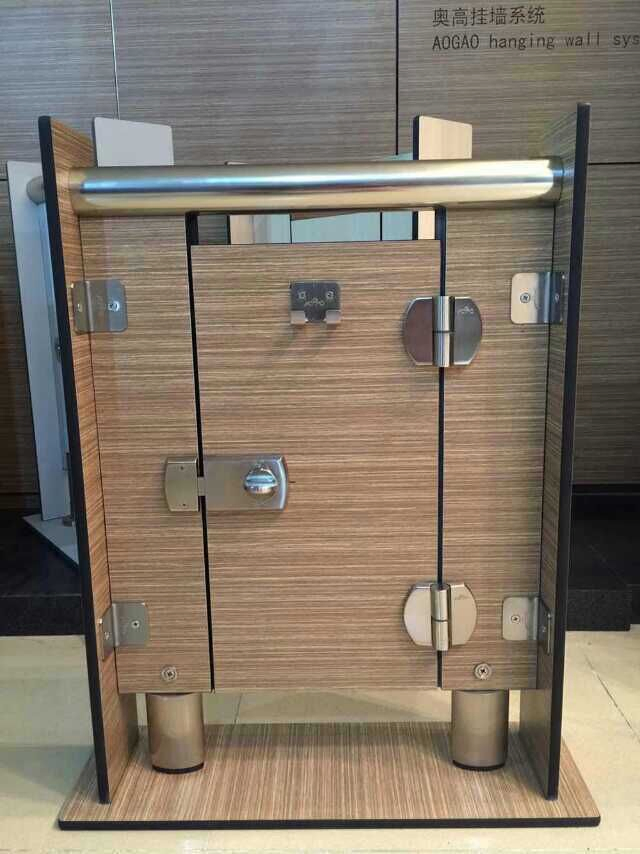 Elegant Round Lock Toilet Partition Door Indicator Lock