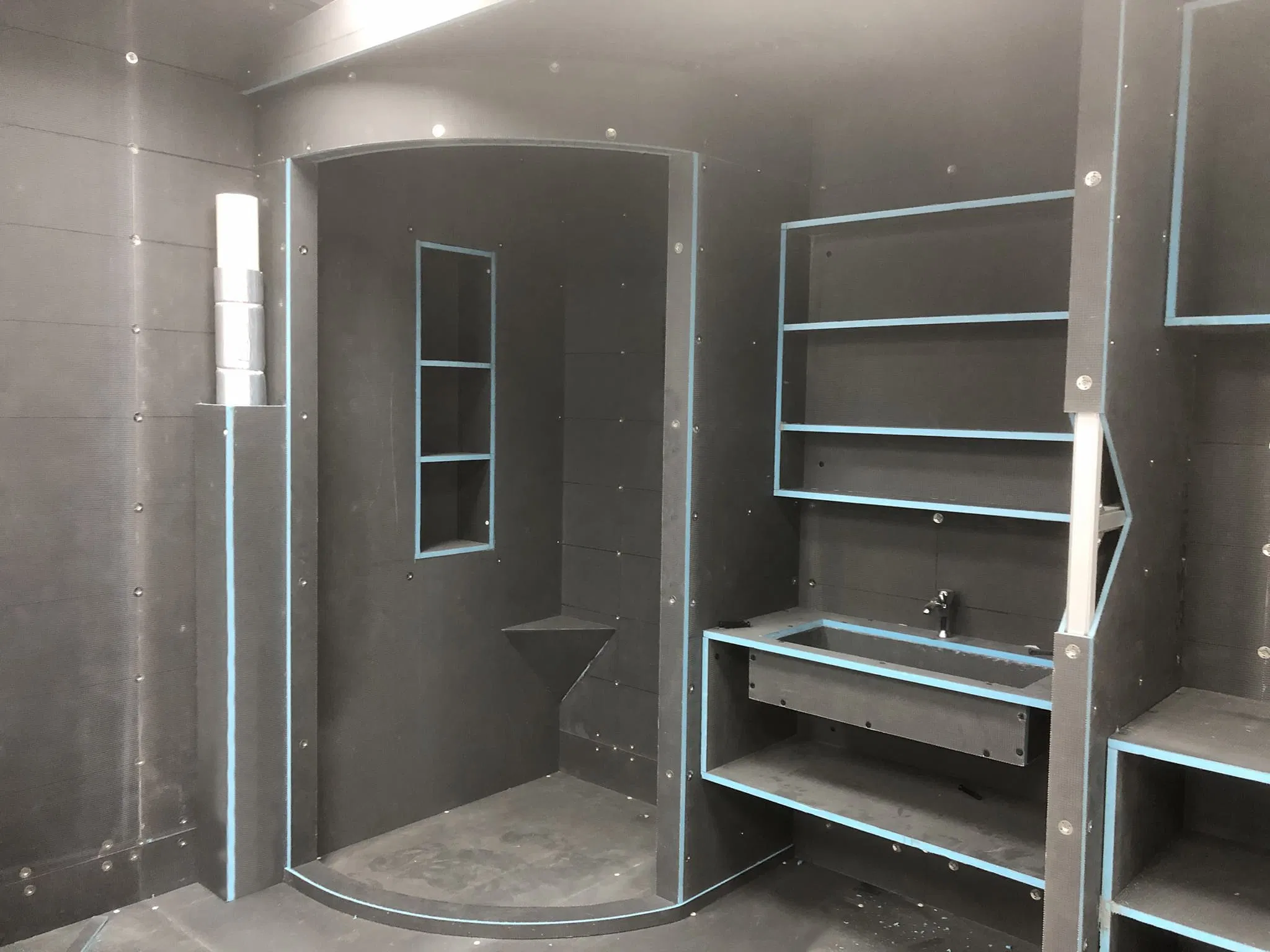 CE Certification for Bathroom Waterproof and Moisture-Proof High-Strength Polystyrene Foam Wall Panel Tile Backer Board