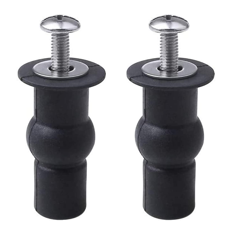 Toilet Seat Lid Top Fixing Rubber Top Nut for Top Mounting Toilet Seat Hinges