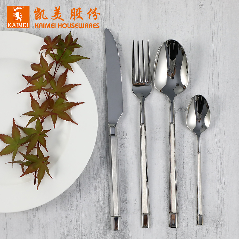 Cutlery Set Silverware 304 Stainless Steel for Hotel