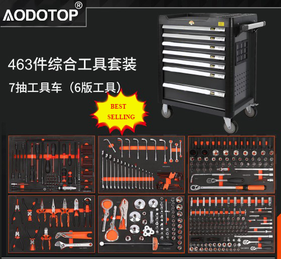 Tire Maintenance Tool Cabinets Factory Direct Price Hand Tools Combo for Sale
