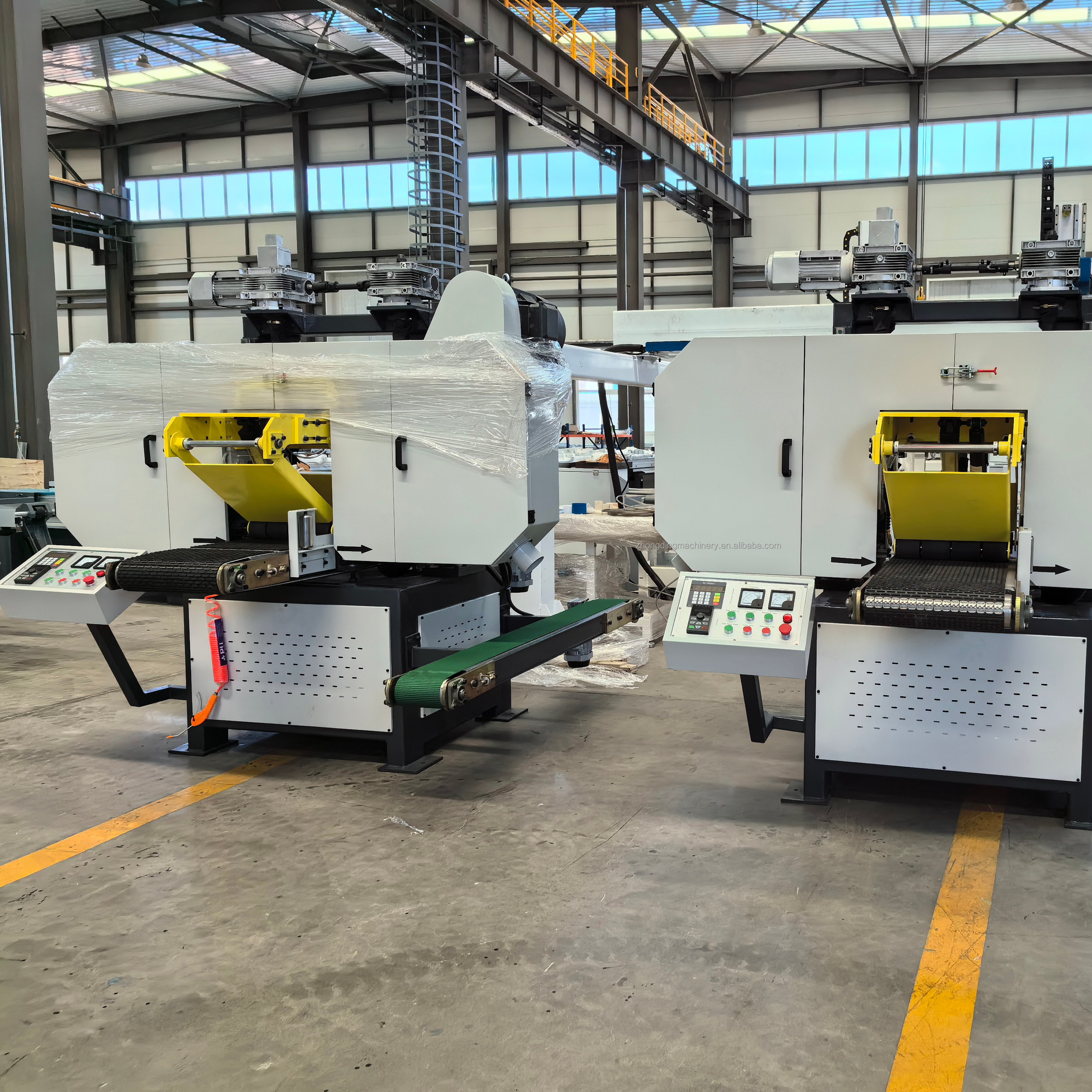 Ленточная пила горизонтальная усиленная сверхмощная