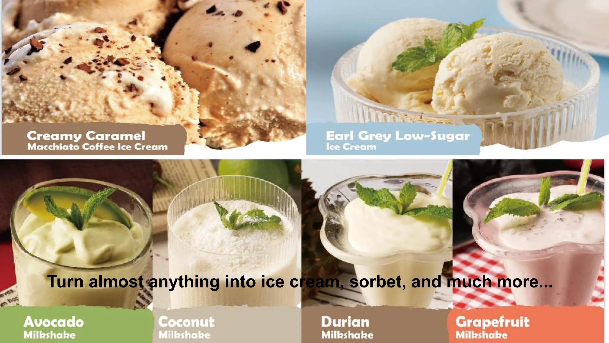 12 One Touch Programs Ice Cream Maker Dishwasher Safe Screen Display with Recipes