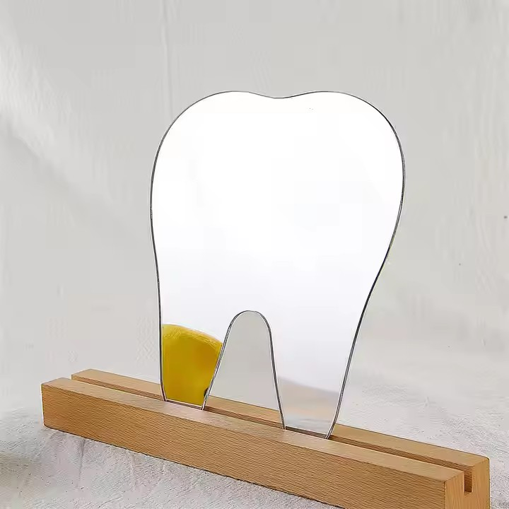 Elegant Bamboo Charcoal Wood Mirror Panel for Home Decor