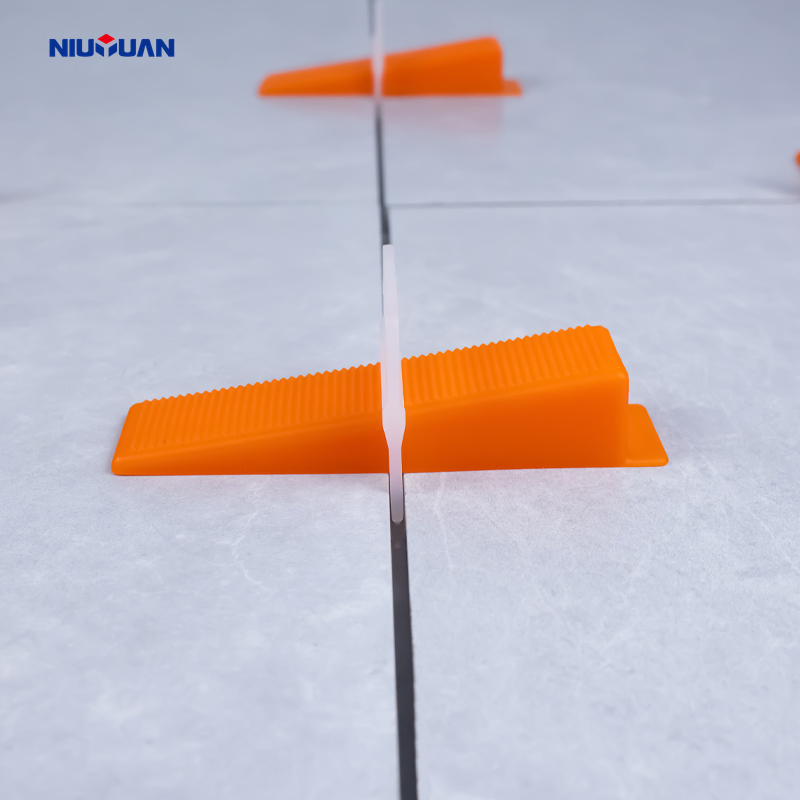 OEM Modern Design PP Ceramic Tile Leveling System Clips 100PCS/Bag High Quality Floor Tile Spacer Accessories 0.5-4.5mm
